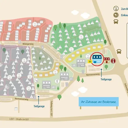 Apartament Ferienwohnpark Ein-zimmer-apartment 55 18 Immenstaad am Bodensee